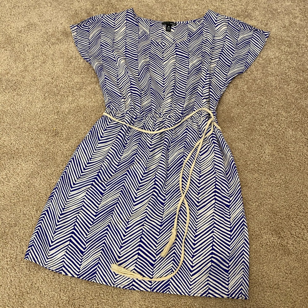 Aqua blue dress